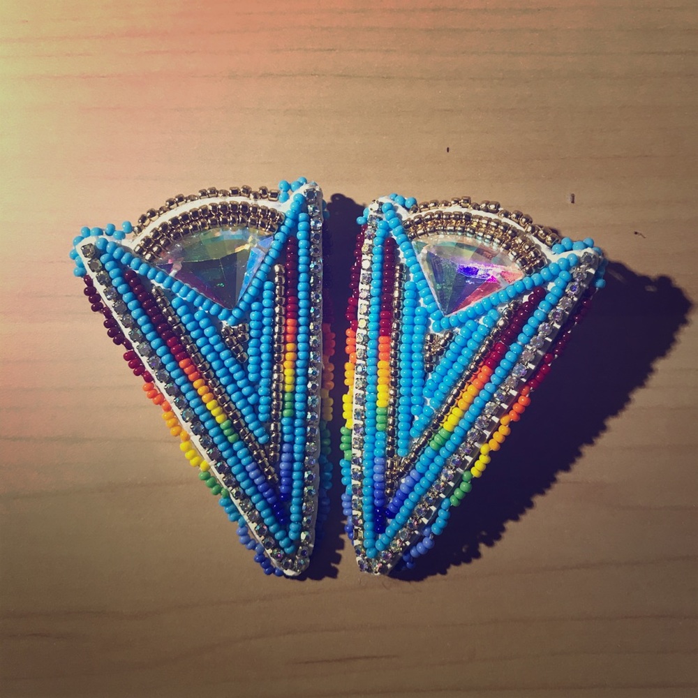 Indigenous Beaded Earrings